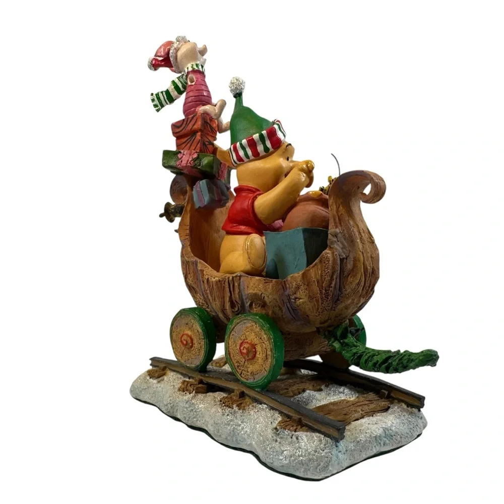 Disney TIgger Holiday Train Engine Danbury Mint Pooh Piglet Christmas READ - Picture 4 of 10